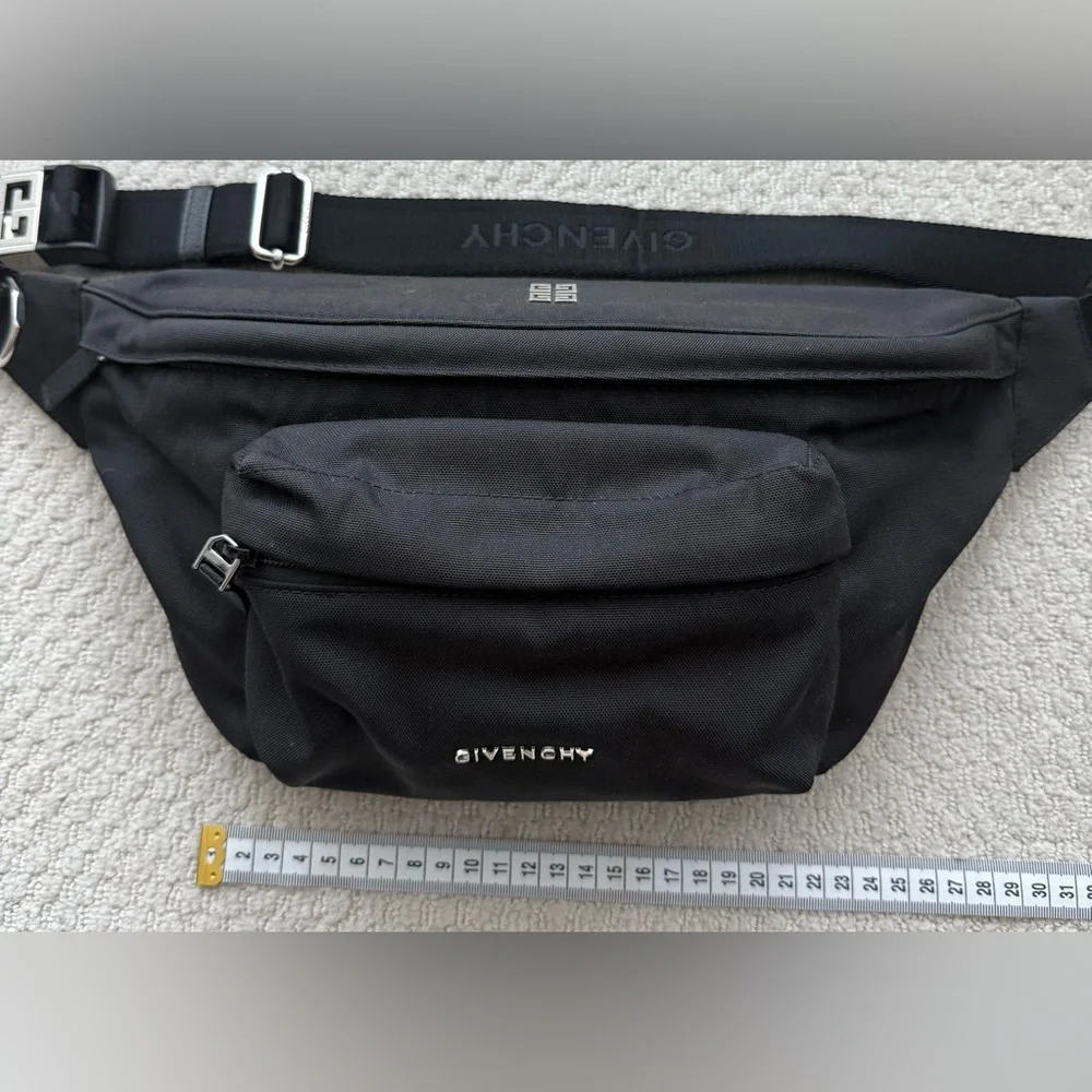 Givenchy Black Belt Bag Waist Bag - Picture 8 of 9